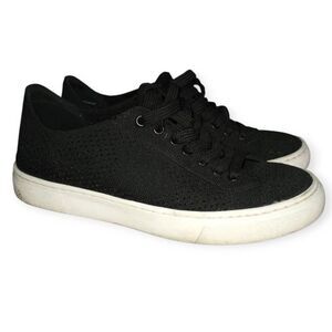 STEVE MADDEN BLACK RANK SNEAKERS SZ.6 EUC.